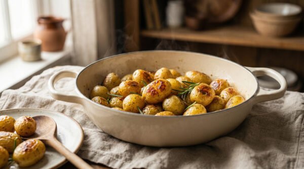 Sarımsaklı Tereyağlı Patamins